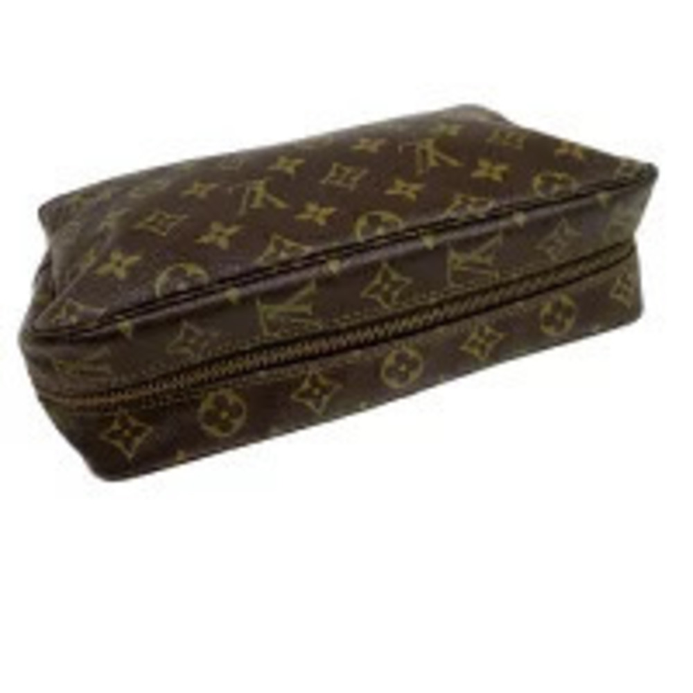 Louis Vuitton Trouse Toilette Bag Shoulder Pouch Monogram Leather - Picture 6 of 9